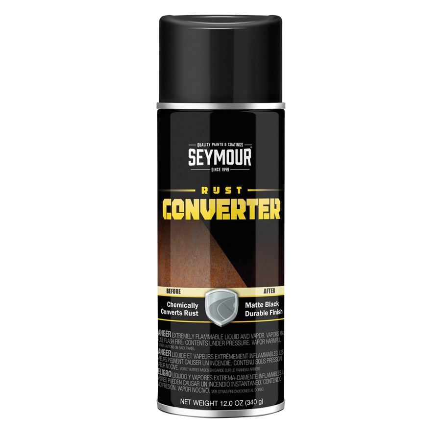 SEYMOUR® Rust Converter Converting Primer Spray, 12 oz